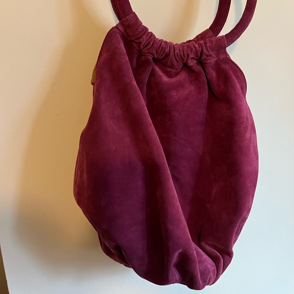 Ceri Hoover Suede Bag